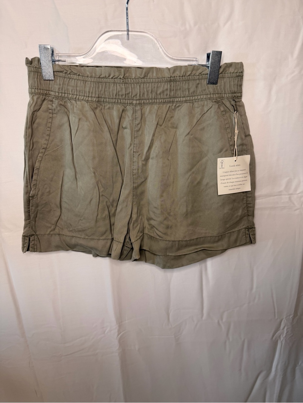 C&C California Olive Green Relaxed Pull-On Athletic Shorts